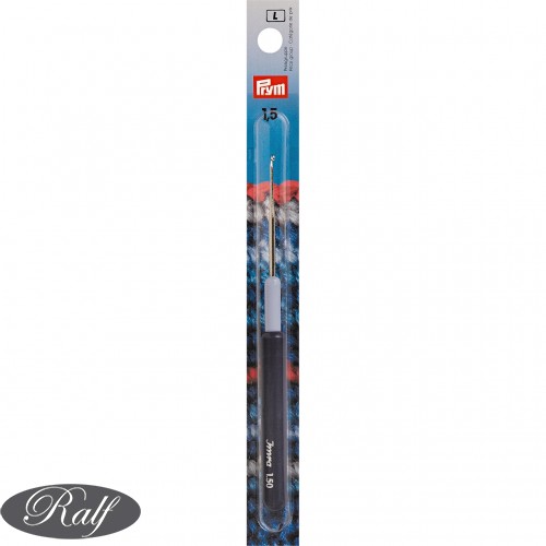 Croseta metalica cu maner din plastic, nr 1.5, 13 cm - Prym 175319